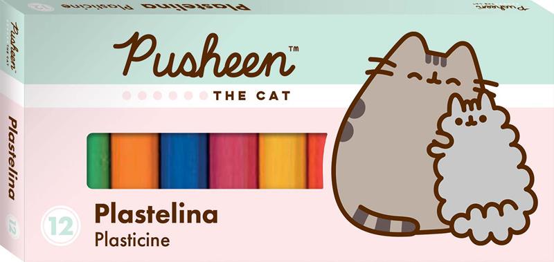 majewski plastelina 12 kolorów pusheen  the cat /10/