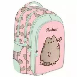 MAJEWSKI PLECAK 4-KOMOROWY BPL-58 PUSHEEN PINK