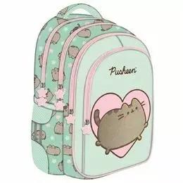 MAJEWSKI PLECAK 4-KOMOROWY BPL-58 PUSHEEN MINT