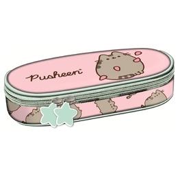 MAJEWSKI PIÓRNIK SASZETKA USZTYWNIONA Z WEWNĘTRZNĄ KLAPKĄ PUSHEEN PINK