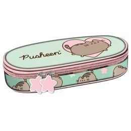 MAJEWSKI PIÓRNIK SASZETKA USZTYWNIONA Z WEWNĘTRZNĄ KLAPKĄ PUSHEEN MINT