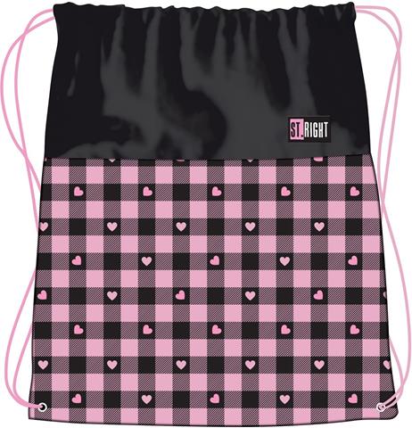 MAJEWSKI WOREK NA OBUWIE ST.RIGHT SO-01 PINK CHECKERED