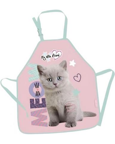 MAJEWSKI FARTUSZEK MY LITTLE FRIEND FLUFFY KITTY 41.5*49CM