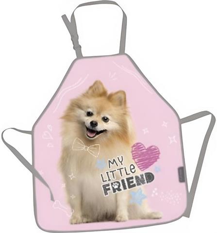 MAJEWSKI FARTUSZEK MY LITTLE FRIEND SWEET POMERANIAN 41.5*49CM
