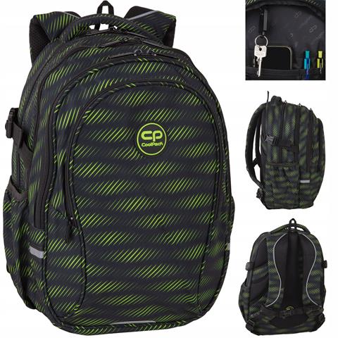 COOL PACK PLECAK MŁODZIEŻOWY FACTOR LIMEH 18