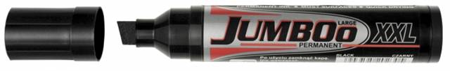 KAMET MARKER JUMBO XXL PERMANENTNY CZARNY ŚĆIĘTY /4/
