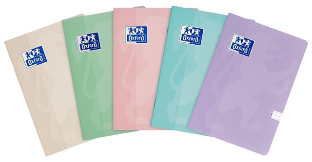 OXFORD ZESZYT A5 32K 3 LINIA KOLOROWA   TOUCH PASTEL 400175319 /10/