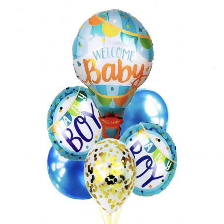 mk balon bcs-402 6szt baby boy