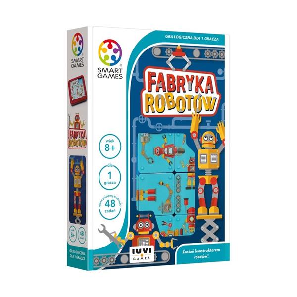 smart games-fabryka robotów 8+     sg428 iuvi games