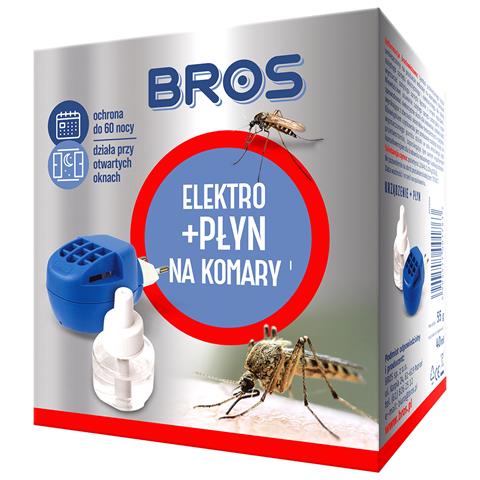 BROS.ELEKTROFUMIG.urządz.+ PŁYN N/KOMARY
