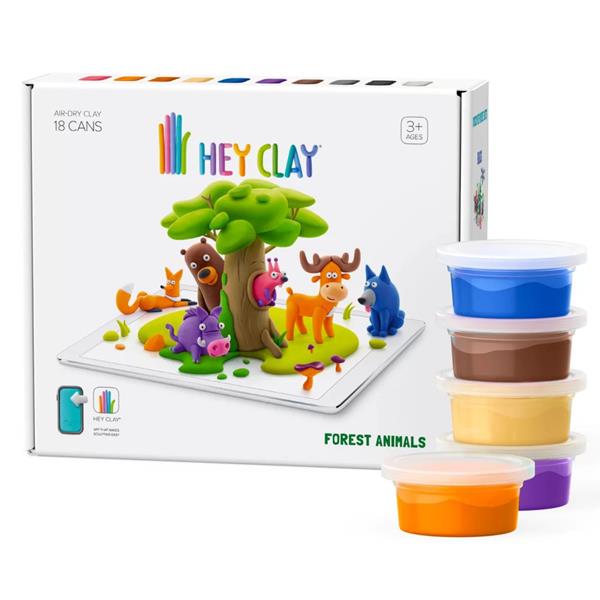 hey clay masa plastyczna forest animals  tm toys