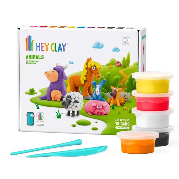 hey clay masa plastyczna zwierzęta hcl15012 tm toys