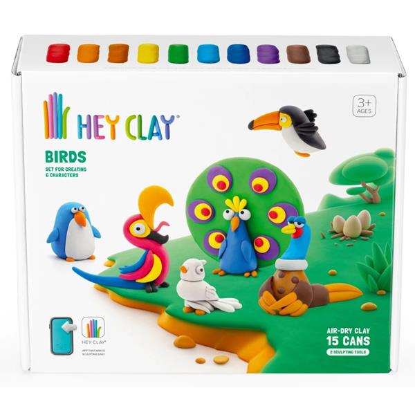 hey clay masa plastyczna ptaki hcl15013 tm toys