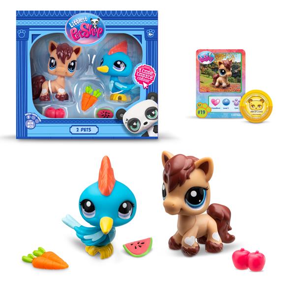 littlest petshop zwierzątka 2pak figurek tm toys