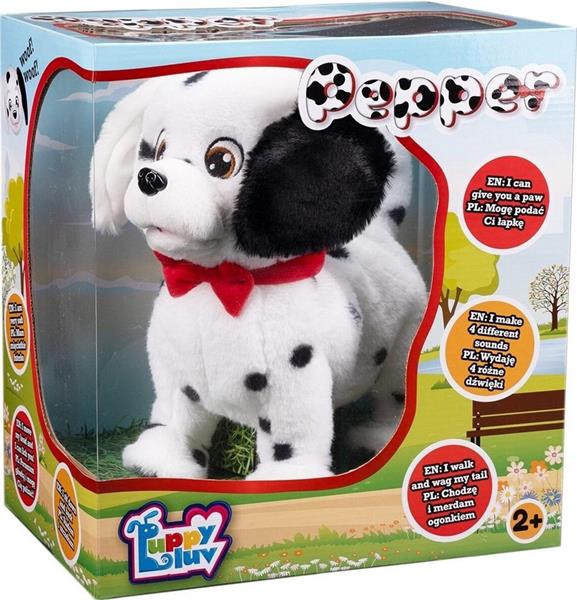 tm toys puppy luv piesek interaktywny dalmatyńczyk pepper 08657