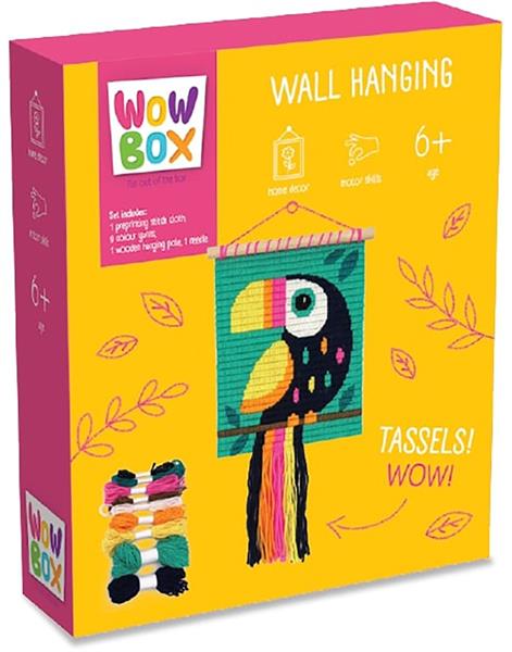 wow box zestaw makrama tukan wow0923    tm toys