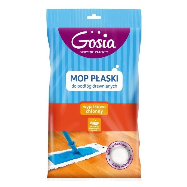 gosia mop do podółg drewnian.kpl.z kijem  4678    politan