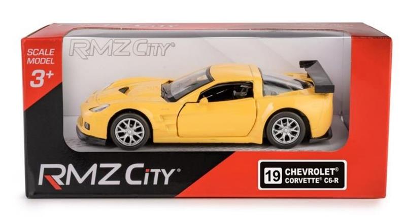 kolekcja rmz city chevrolet corvette c6-r yellow k-152