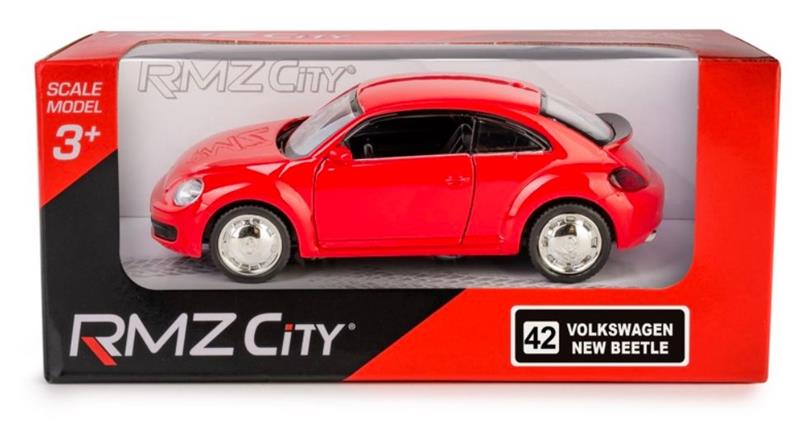 kolekcja rmz city volkswagen new beetle red k-153