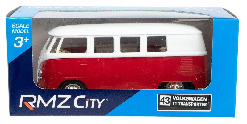 kolekcja rmz city volkswagen t1 transporter red k-855