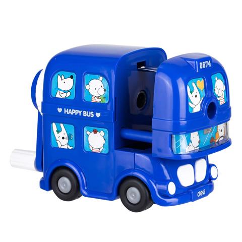 DELI-TEMPERÓWKA RĘCZNA NA KORBKĘ SERIA  CARS NIEBIESKA WPC