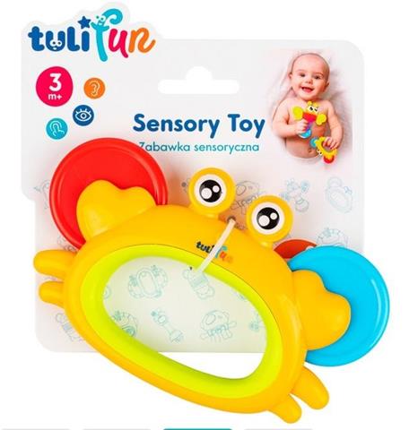 dumel tulifun zabawka sensoryczna krab 3m+ tf30107