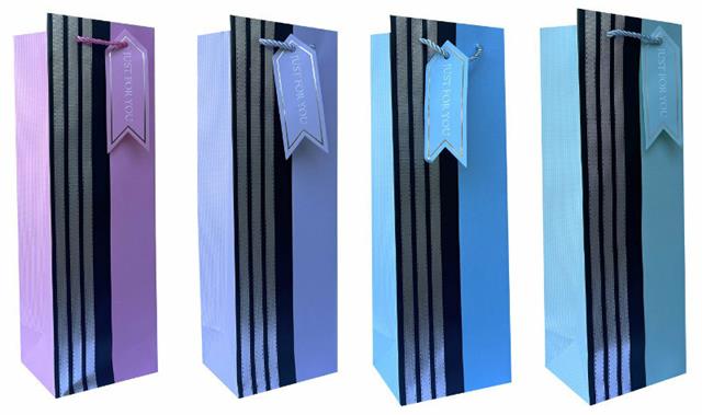 TORBA OZDOBNA 12*35*9CM JP-3161 BUTELKA JU-PITER /12/