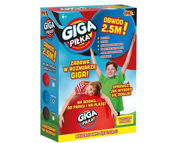 EPEE GIGA PIŁKA 2.5M CZARNA EP60396