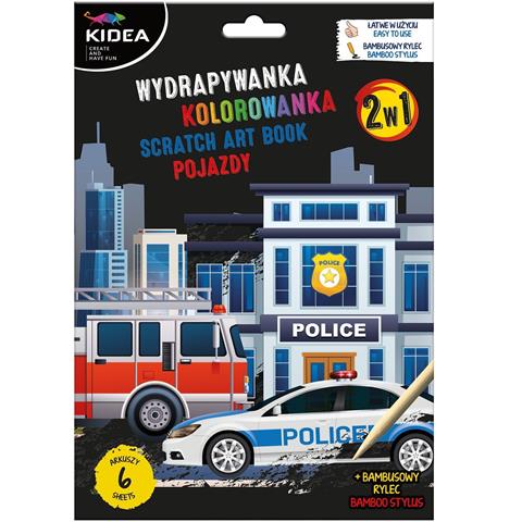 DERFORM WYDRAPYWANKA POJAZDY KIDEA 2W 1 WKMKA /12/