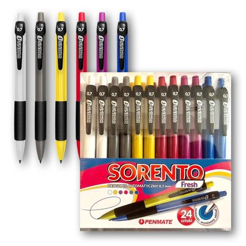 TT-DŁUGOPIS SORENTO 0.7MM FRESH TT8978 PENMATE /24/