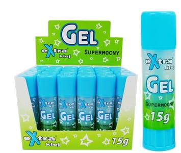 klej w sztyfcie 15g gel supermocny      schemat /24/