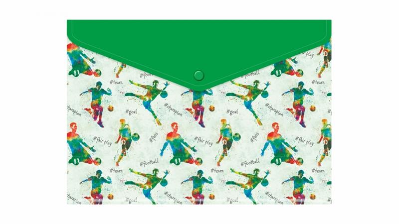 BIURFOL KOPERTA A4 NA ZATRZASK PP FOOTBALL TKN-09-03 /6/