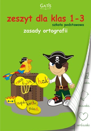 gatis-zeszyt do języka polskiego a5 32k kolorowa linia /10/