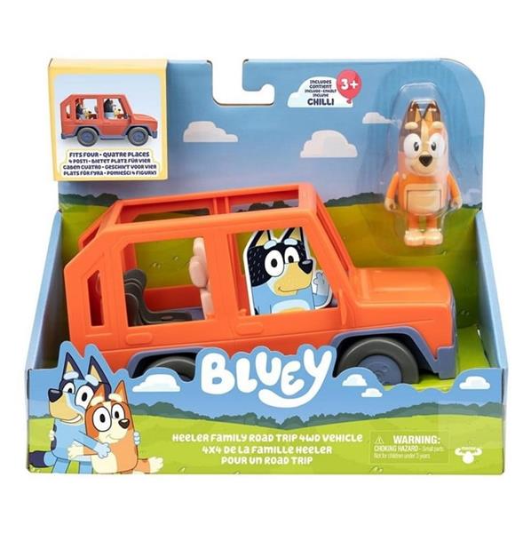 bluey samochód 4x4 z figurką 76610      tm toys