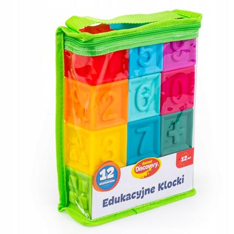 dumel discovery edukacyjne klocki 12m+  dd44330