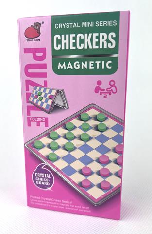 DROMADER GRA WARCABY MAGNETYCZNE MINI 1353567