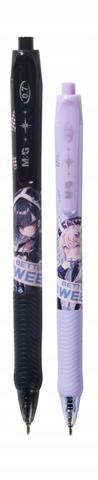 GDD DŁUGOPIS AUTOMATYCZNY MANGA PINK FANTASY NIEBIESKI 0.7MM MG/24/