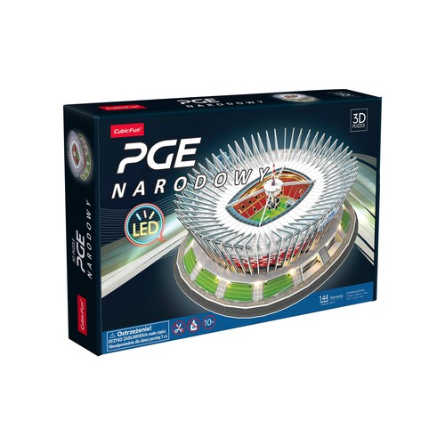 puzzle 3d stadion pge narodowy 144el led l541h dante