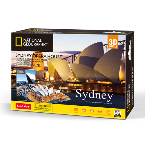 puzzle 3d national geographic opera w sydney 86el ds1088h dante