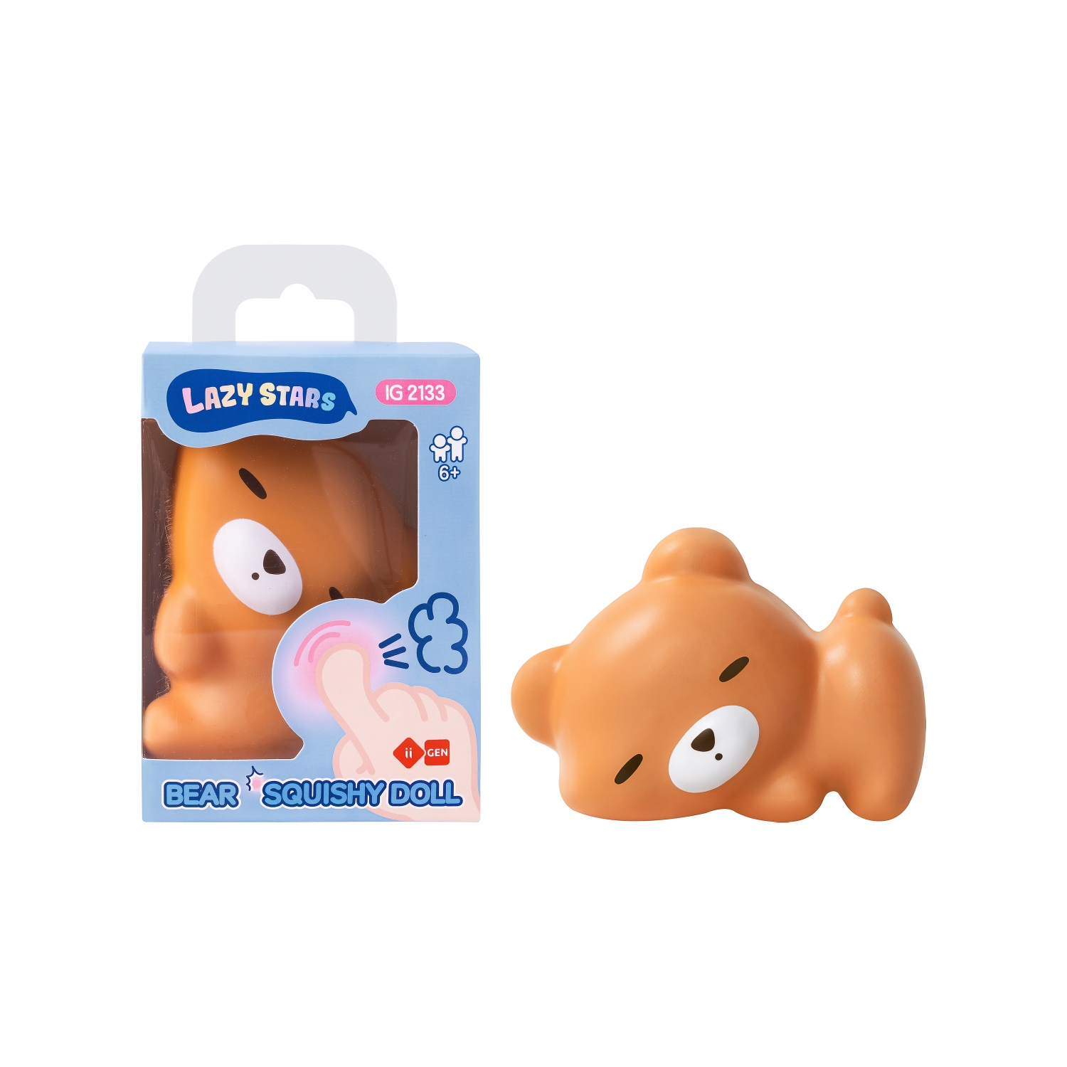 SQUISHY ANTYSTRESOWE MIŚ W PUDEŁKU
