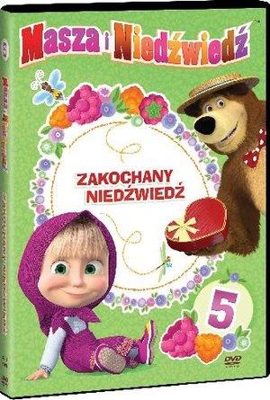 masha i niedźwiedź dvd zakochany niedźwiedź 