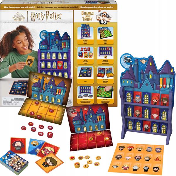 spin master*wizarding world harry potter hodwart pełen gier 8 gier 20139455