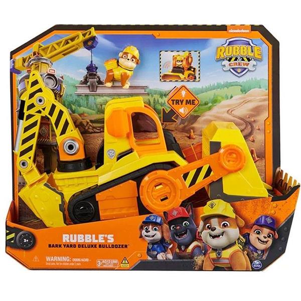 spin master psi patrol rubble i jego ekipa pojazd rubbl'a deluxe 201439966