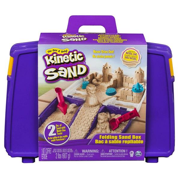 spin master kinetic sand zestaw piaskownica w walizce piasek kinetyczny 20087478