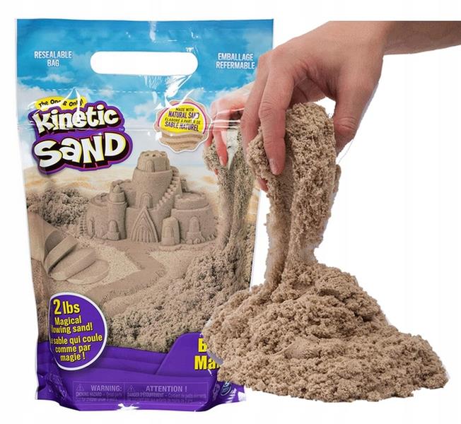 SPIN MASTER KINETIC SAND PLAŻOWY PIASEK KINETYCZNY 900G 201162297