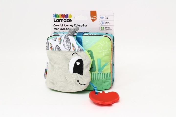 lamaze książeczka materiałowa kolorowa gąsiennica l27463