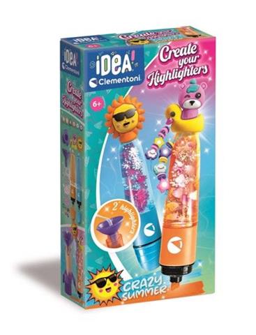 CLEMENTONI IDEA MINI FABRYKA ZAKREŚLACZY CRAZY SUMMER 18171