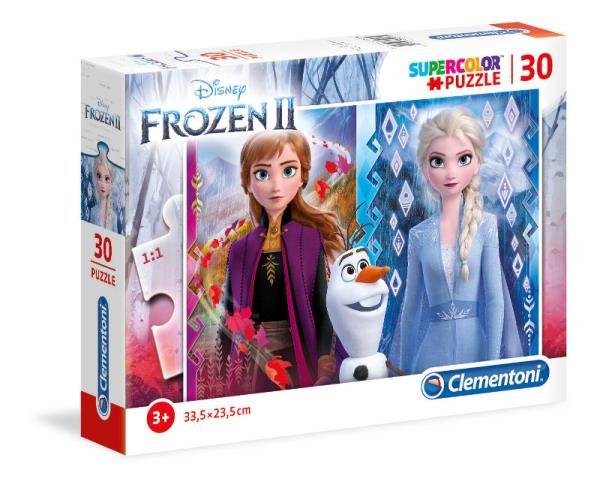 clementoni puzzle 30el frozen ii 20251 33.5x23.5