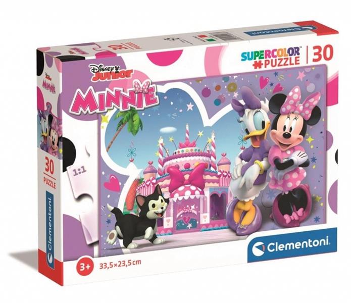 clementoni puzzle 30el myszka minnie 20268 33.5x23.5cm