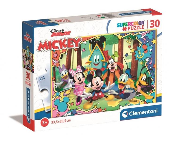 clementoni puzzle 30el myszka mickey 20269 33.5x23.5cm